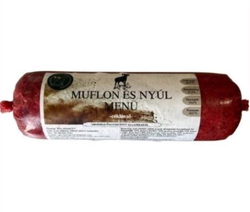Muflon - nyúl kutya menü 500g, Special Dog Food