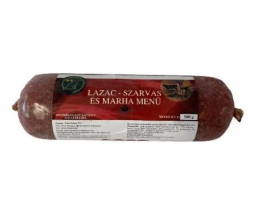 Lazac , marha és szarvas menü kutyáknak 500g, Special Dog Food