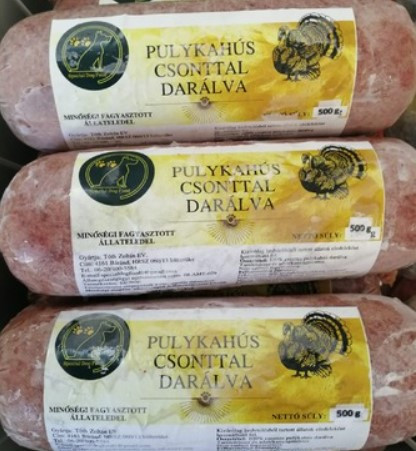 Pulykahús csonttal darálva 500g, Special Dog Food