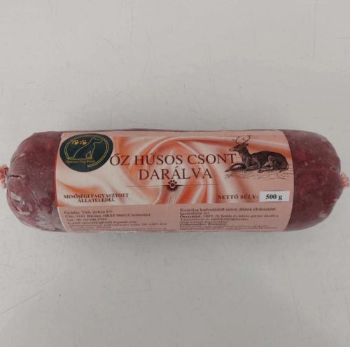 Őzhús csonttal darálva 500g - Special Dog Food/Aspol