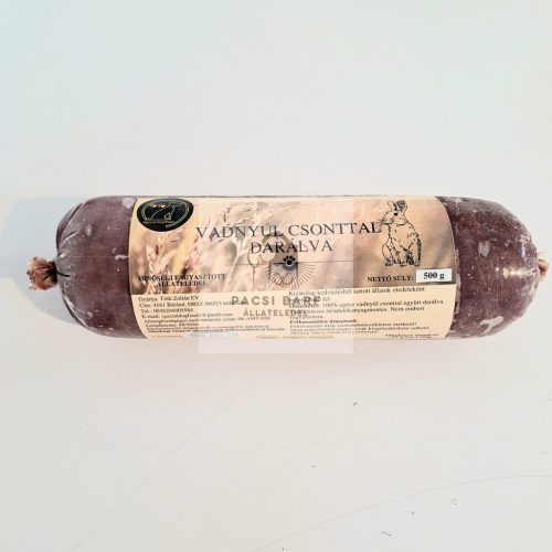Vadnyúlhús csonttal darálva 500g, Special Dog Food