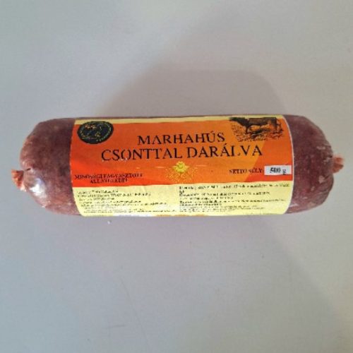 Marhahús csonttal darálva 500g, Special Dog Food