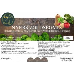 Zöldség, gyümölcs mix 500g, Special Dog Food
