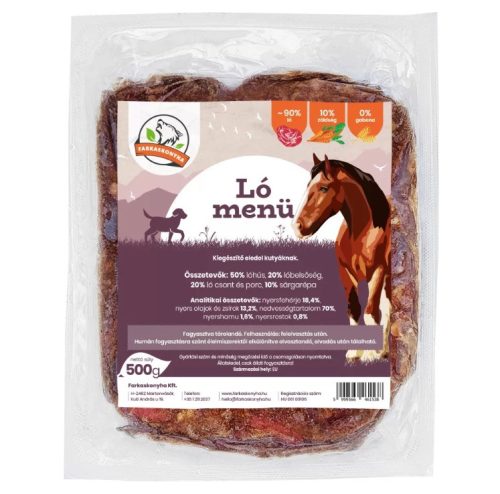 Ló Menü 500g, Farkaskonyha