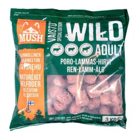 Wild Rénszarvas-Bárány-Jávorszarvas 3kg, Mush