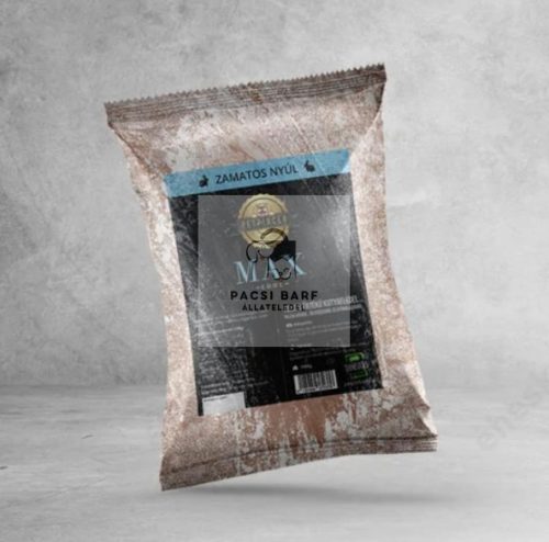 MAX COOL előfőzött fagyasztott nedveseledel - Zamatos Nyúl 1kg, PetPincér