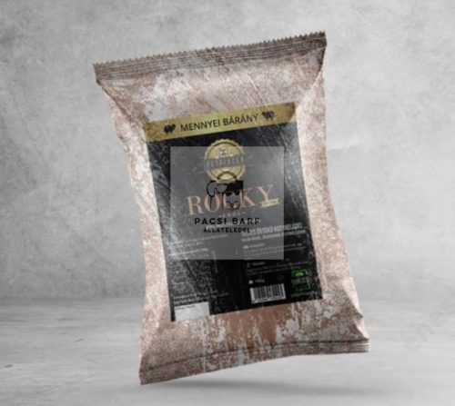 ROCKY COOL előfőzött fagyasztott nedveseledel - Mennyei Bárány 1kg, PetPincér