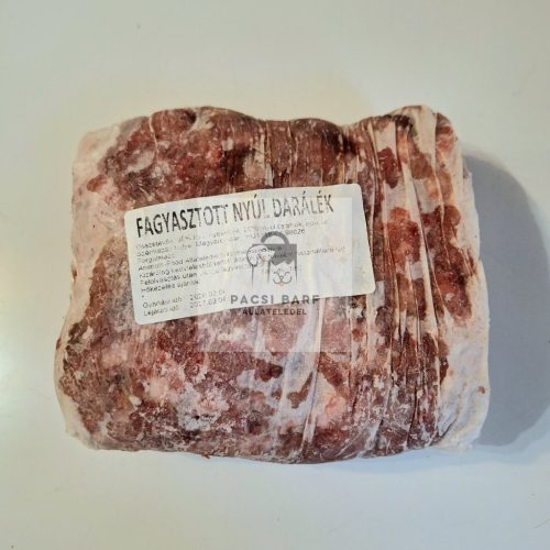 Nyúl darálék, Animals Food