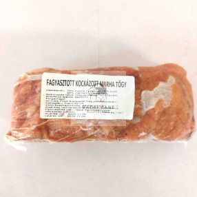 Marha tőgy kockázva, 500g - Animals Food