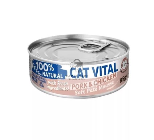 Cat Vital Soft Paté Mousse macskáknak - Sertés és csirke