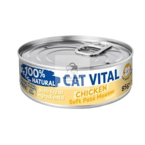 Cat Vital Soft Paté Mousse macskáknak - Csirke