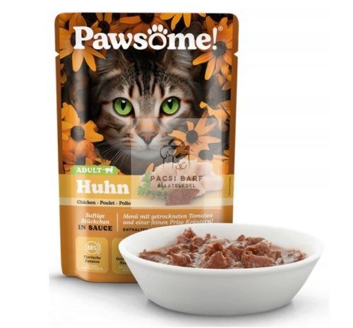 Pawsome! Alutasakos eledel felnőtt macskáknak - csirke