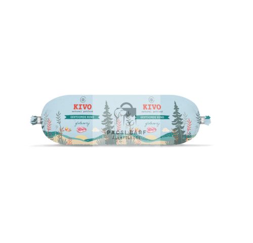 Párolt Marhahús zöldséggel és gyümölccsel - 600g, KIVO