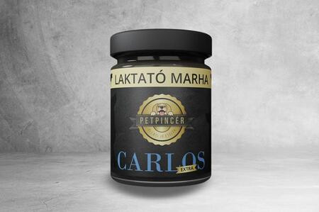 CARLOS EXTRA - Laktató marha főtt menü kutyáknak - 80% hústartalom, PetPincér