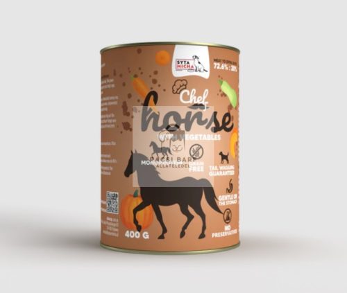 Syta Micha Nedves kutyaeledel – Lóhús és zöldségek (400 g)