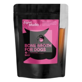 Fűvel táplált marha csontleves kutyáknak, Food Studio