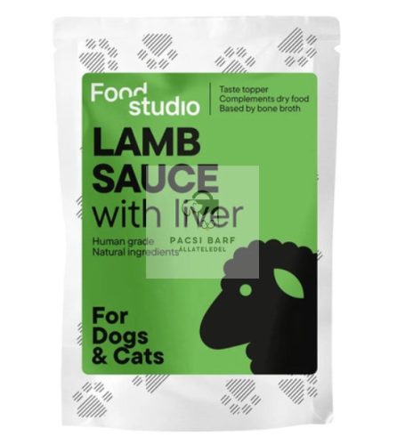 Ír bárány csontlé, májjal és sütőtökkel, Irish Lamb Sauce with Liver & Pumpkin, Food Studio