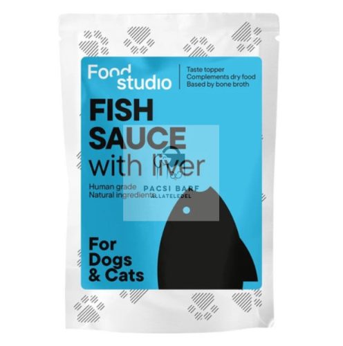 Food Studio Redfish Sauce with Trout Liver - Vörös halas csontlé pisztrángmájjal