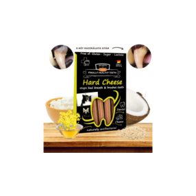   Természetes fogtisztító stick kutyáknak,  100g - Qchefs Hard Cheese 