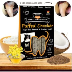   Természetes fogtisztító stick kutyáknak, 75g - Qchefs Puffed Cracker
