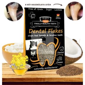   Dental Flakes - Természetes fogtisztító pehely kutyáknak, Qchefs 