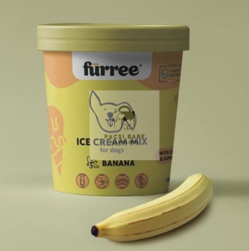 Fürree fagyipor kutyáknak kollagénnel - BANÁN