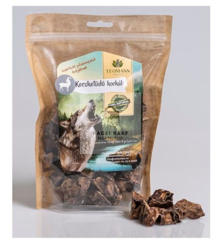 Szárított kecsketüdő kockák 250g, Teomann