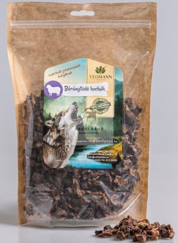 Teomann Szárított Mini Báránytüdő Kockák 1 kg