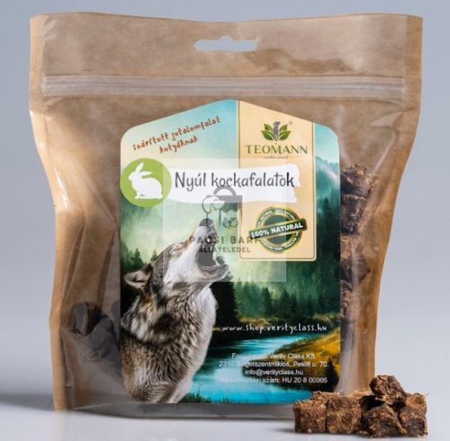 Szárított Nyúlhús Kockafalatok 200g, Teomann 