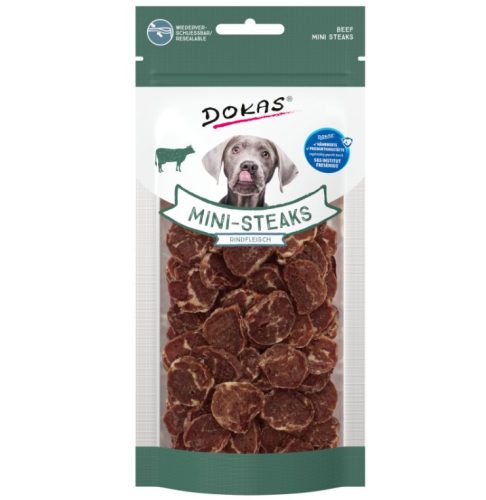Mini steak marhával és tőkehallal, Dokas 