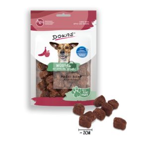 Vegetáriánus kockák almával és banánnal 105 g, Dokas