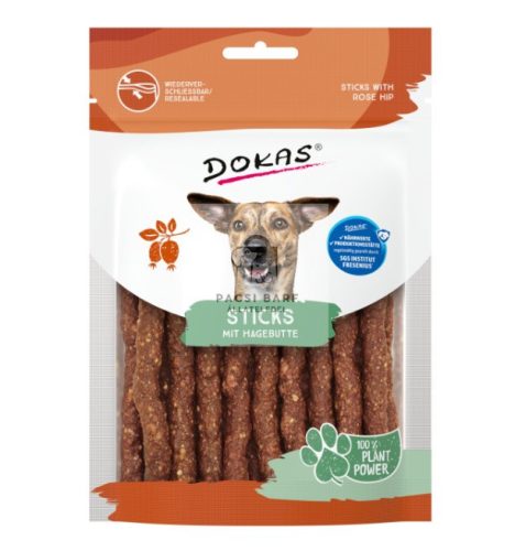 Vegetáriánus stick csipkebogyóval 105 g, Dokas