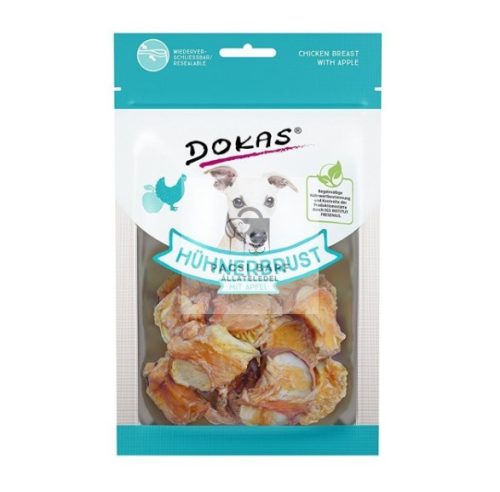 Dokas szárított csirkemell almával