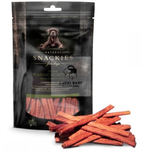 Nyúlhús stickek 80g, Snackies