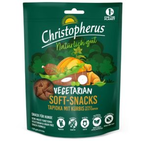   Vegetarian - Soft Snack Tapióka és tök 125g, Christopherus