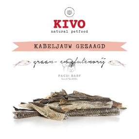 Tőkehalbőr darabok 100g, KIVO