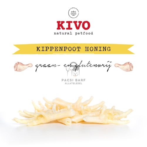 Puffasztott csirkeláb 250g, KIVO