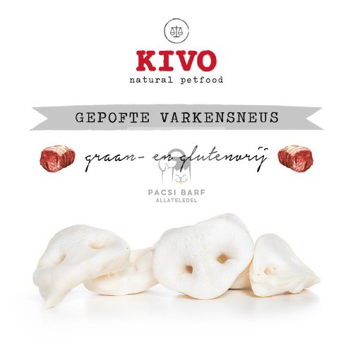 Puffasztott sertésorr 5 db, KIVO