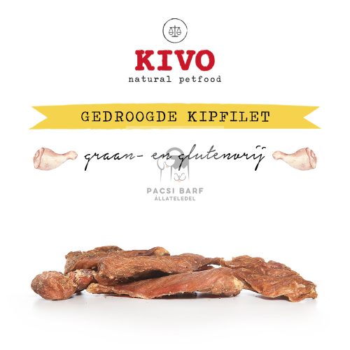 Szárított Csirkehús filé 500g, KIVO