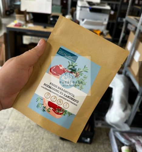 My Bulldog Snack – Természetes kutyakeksz - Bárányhús rozmaringgal és kakukkfűvel