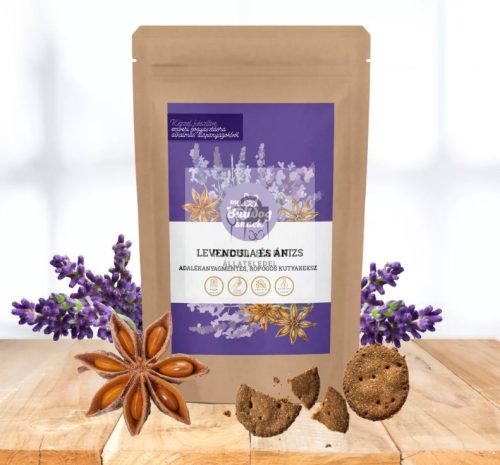 Természetes kutyakeksz - Levendula, ánizs, My Bulldog Snack