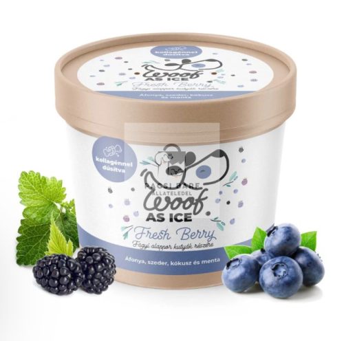 WOOF AS ICE – kutyafagyi alappor – Fresh Berry