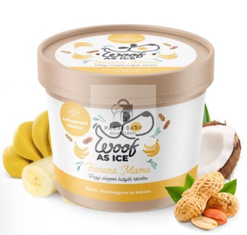 WOOF AS ICE – kutyafagyi alappor – Banana Mama