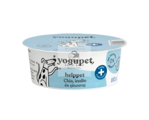 Yogupet - Functional Joghurt - Helppet - Chia, Inulin és Ginzeng