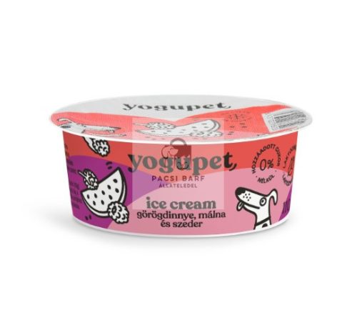 Yogupet - Ice Cream - Joghurt kutyáknak/cicáknak - Görögdinnye és Málna