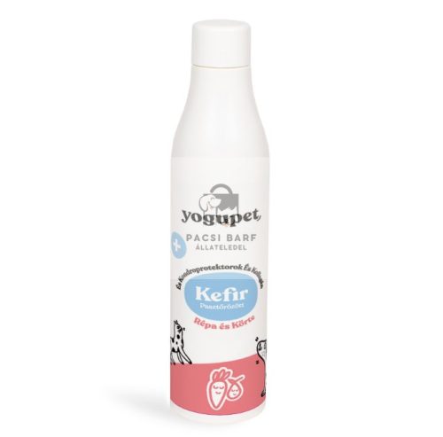Yogupet - Kefir kutyáknak/cicáknak - Sárgarépa, Körte, Kollagén és Glükozamin