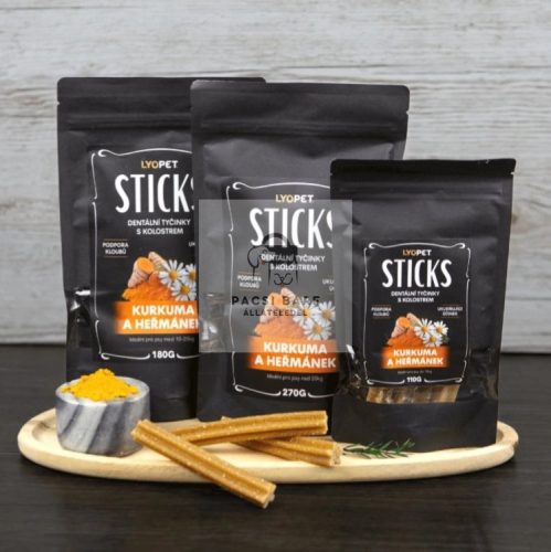 Lyopet - Dental Stick Maxi - Kurkuma és Kamilla fogtisztító