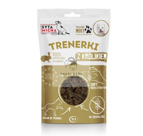 Syta Micha Trenerki Tréningfalat kutyáknak – Nyúlhúsos, 80 g