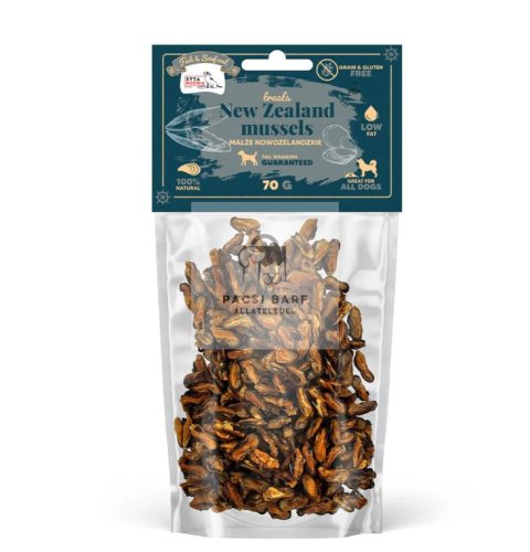 Syta Micha Fish & Seafood jutalomfalat kutyáknak – új-zélandi zöldkagyló (70 g)