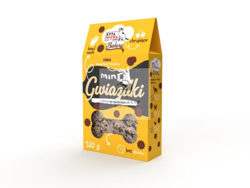 Syta Micha Bakery Mini csillagok vadhússal és fekete bodzával 100 g